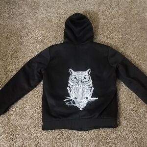 Heavy Duty Owl Hoodie